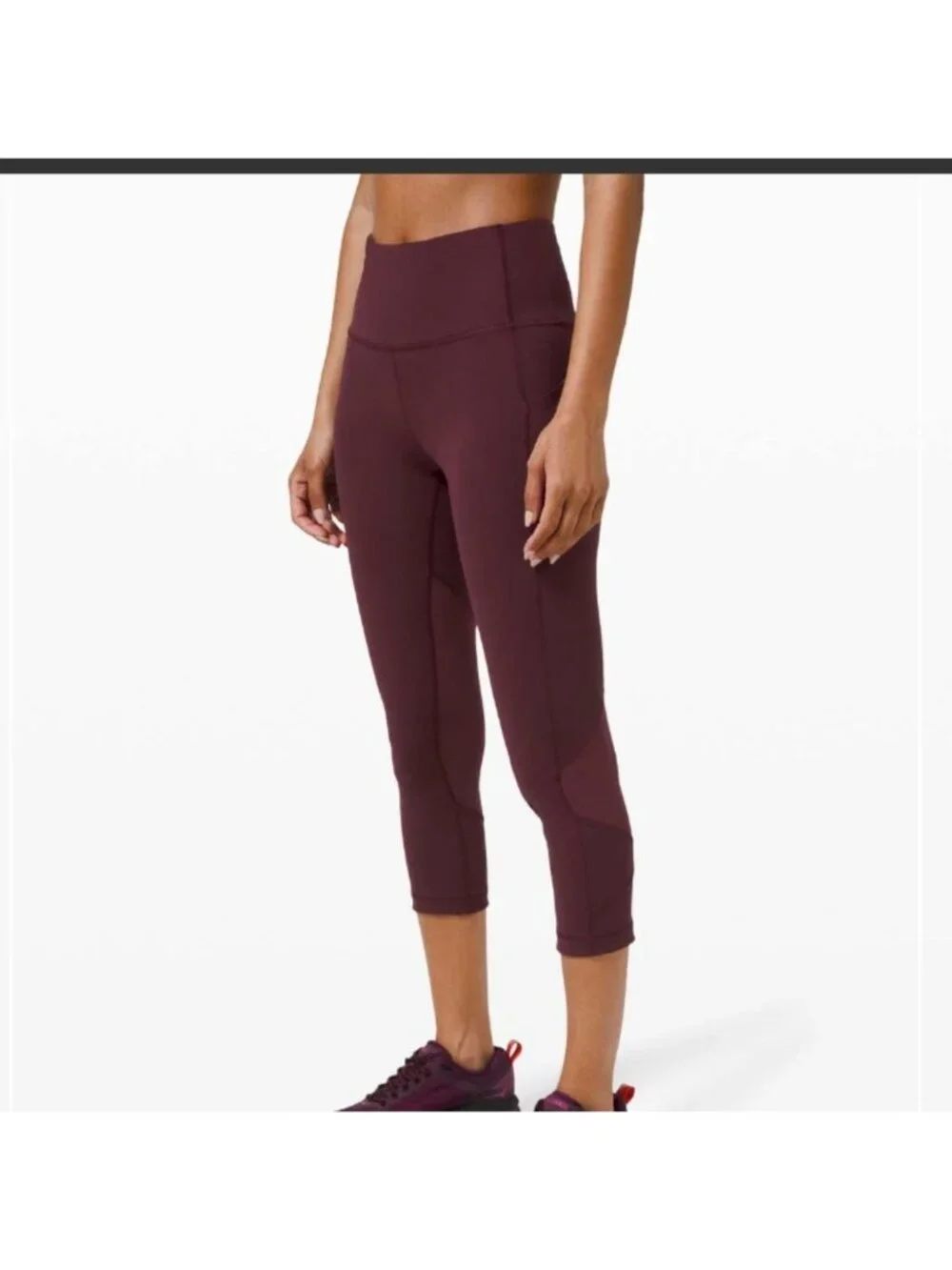 Lululemon Pace Rival High-Rise Crop 22